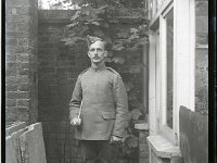 &copyTheCarterTribe.com 2013  Arthur Pacey Tribe (joined RFC 10 Jan 1916)   Scanned from 1/4 plate (4" x 3") glass negative