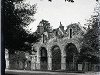 &copyTheCarterTribe.com 2013  Canterbury Cathedral Ruins, Canterbury, Kent   Scanned from 1/4 plate (4" x 3") glass negative : Kent, Canterbury