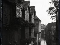 &copyTheCarterTribe.com 2013  Canterbury Canal, Canterbury, Kent   Scanned from 1/4 plate (4" x 3") glass negative : Kent, Canterbury