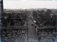 &copyTheCarterTribe.com 2013  View from Westgate, north west along St Dunstans Street, Canterbury, Kent   Scanned from 1/4 plate (4" x 3") glass negative : Kent, Canterbury