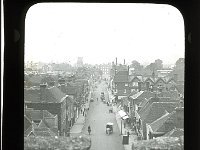 &copyTheCarterTribe.com 2013  View from Westgate, north west along St Dunstans Street, Canterbury, Kent   Scanned from a 3.25" glass slide : Kent, Canterbury