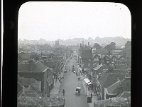 &copyTheCarterTribe.com 2013  View from Westgate, north west along St Dunstans Street, Canterbury, Kent   Scanned from a 3.25" glass slide : Kent, Canterbury