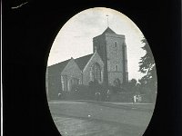 &copyTheCarterTribe.com 2013  Church of Holy Cross, Canterbury, Kent   Scanned from a 3.25" glass slide : Kent, Canterbury, Church