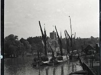 &copyTheCarterTribe.com 2013  Church of All Saints and River Medway, Maidstone, Kent   Scanned from a 1/4 plate (4" x 3") glass negative : Kent, Maidstone