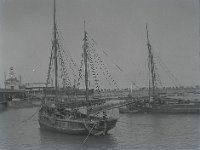&copyTheCarterTribe.com 2013  Harbour, Ramsgate, Kent   Scanned from a 1/4 plate (4" x 3") glass negative : Kent, Ramsgate
