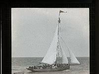 &copyTheCarterTribe.com 2013  Pleasure Boat, Ramsgate, Kent  This slide is captioned: Ramsgate PJT   Scanned from a 3.25" glass slide : Kent, Ramsgate