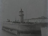 &copyTheCarterTribe.com 2013  West Pier, Ramsgate, Kent   Scanned from a 1/4 plate (4" x 3") glass negative : Kent, Ramsgate