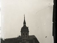 &copyTheCarterTribe.com 2013  London, St Magnus, Lower Thames Street. Identified from London Phone Directory, 1955. Model Restaurant (lower right) is at 115 Lower Thames Street.   Scanned from 1/6 plate (2.5" x 3.5") glass negative