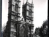 &copyTheCarterTribe.com 2013  London, Westminster Abbey   Scanned from 1/4 plate (4" x 3") glass negative