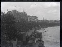 &copyTheCarterTribe.com 2013  Thames, Embankment   Scanned from 1/4 plate (4" x 3") glass negative