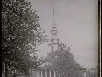 &copyTheCarterTribe.com 2013  London, St Martin in the Fields from Trafalgar Square   Scanned from 1/4 plate (4" x 3") glass slide