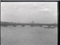 &copyTheCarterTribe.com 2013  London, Waterloo Bridge   Scanned from 1/4 plate (4" x 3") glass negative