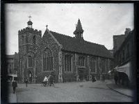 &copyTheCarterTribe.com 2013  St Margaret's Church, Uxbridge, Middlesex   Scanned from 1/4 plate (4" x 3") glass negative