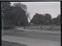 &copyTheCarterTribe.com 2013  Scio Pond, with Scio House in the background, Putney Heath   Scanned from 1/4 plate (4" x 3") glass negative