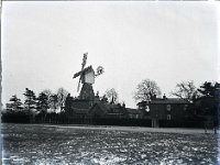 &copyTheCarterTribe.com 2013  The Windmill, Wimbledon Common   Scanned from 1/4 plate (4" x 3") glass negative