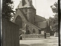 &copyTheCarterTribe.com 2013  Christ Church, West Wimbledon   Scanned from 1/6 plate (2.5" x 3.5") plastic negative