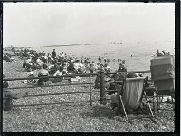 &copyTheCarterTribe.com 2013  Beach Scene, Hastings, Sussex   Scanned from 1/4 plate (4" x 3") glass negative