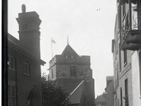 &copyTheCarterTribe.com 2013  St Clement's Church, Hastings, Sussex, from Croft road.   Scanned from 1/4 plate (4" x 3") glass negative