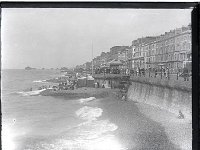 &copyTheCarterTribe.com 2013  Beach Scene, Hastings, Sussex   Scanned from 1/4 plate (4" x 3") glass negative