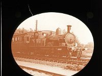 &copyTheCarterTribe.com 2013  Locomotive 480. A member of William Adams' 415 class built between 1882 and 1885 for London suburban work, but by the 1900s had been partially displaced from the London area to 'country' districts including Bournemouth (infromation from Gareth Spencer)   Scanned from a 3.25" glass slide.